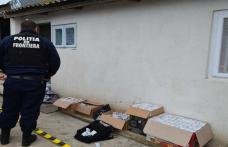 Percheziţii domiciliare la Rădăuți Prut: aproximativ 40.000 ţigarete de contrabandă descoperite - FOTO