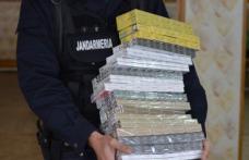 Ţigări neaccizate confiscate de jandarmi din zona Pieţei Centrale