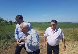 Ministrul agriculturii, Petre Daea, a revenit în județul Botoșani, la Stânca - FOTO