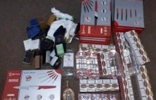 Acţiune surpriză: Ţigări şi alcool confiscate de jandarmii din Botoşani