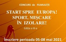 Start spre Europa - sport mișcare în izolare - Concursuri organizate de Liceul cu Program Sportiv Botoșani