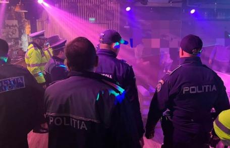 Peste 20 de localuri publice controlate la Dorohoi, în cadrul unei acțiuni a polițiștilor 