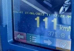 Peste 80 de amenzi aplicate pentru viteză excesivă, la Ștefănești