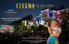 Cinema în aer liber la Dorohoi: O nouă seară magică pentru copii și tineri