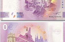 Succes cultural și comercial remarcabil al bancnotei suvenir de 0 euro „Personalități din Botoșani”