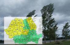 Meteorologii au emis o atenționare COD GALBEN de vânt pentru județul Botoșani