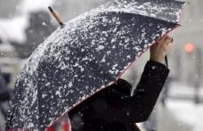 Meteorologii au emis o informare meteo de precipitații slabe, sub formă de ninsoare, în nordul Moldovei