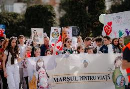 Marșul pentru viață 2024 în municipiul Dorohoi - „Doar împreună construim pentru VIAȚĂ!” - VIDEO / FOTO