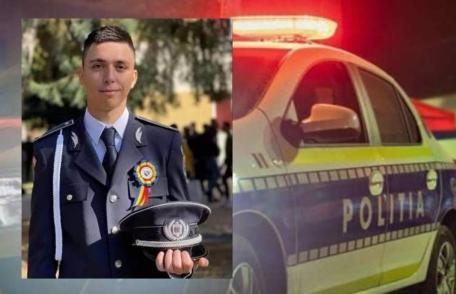 APEL UMANITAR pentru Alexandru, polițistul de doar 24 de ani rănit grav în timpul serviciului
