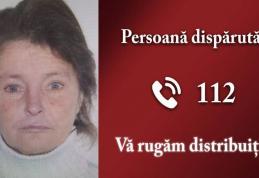 Poliția în alertă! Femeie de 56 de ani, dispărută de 3 zile de acasă. Dacă o vezi, sună la 112