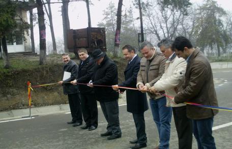 Drumul Oroftiana – Suharău – Cristineşti a fost inaugurat de oficialităţi ale judeţului