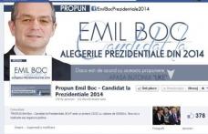 Emil Boc, candidat la președinție pe Facebook