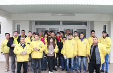 Dorohoienii au fost felicitați de viceprimarul Lucian Topalagă și Organizația TNL Dorohoi - FOTO