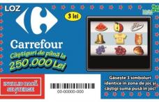 Loteria Română și Carrefour România lansează în premieră Lozul Carrefour răzuibil