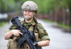 Norvegia armată de femei