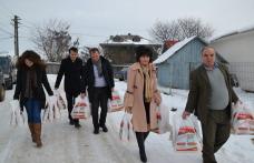 Senatorul Doina Federovici a fost ajutorul lui Moș Crăciun - FOTO