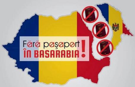 Lanț uman pentru eliminarea pașapoartelor la trecerea fontierei a cetățenilor moldoveni
