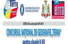 Locul I la etapa județeană și calificare la etapa națională a Concursului Național de geografie Terra, pentru elevi ai Școlii Hilișeu-Horia