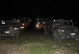 Mii de soldați și sute de blindate în estul României, în toiul nopții