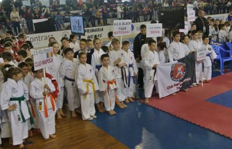 Rezultate remarcabile obținute de sportivii dorohoieni de la Black Tiger, la Campionatul național de karate WKC