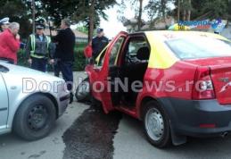 Accident cu două victime produs în fața sediului Poliției municipiului Dorohoi
