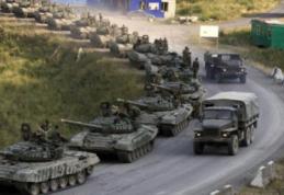 Mobilizare masivă de trupe, tancuri și lansatoare de rachete în Rusia, la granița cu Ucraina