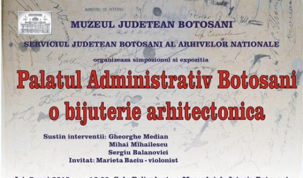Expozitie - Palatul Administrativ Botosani -