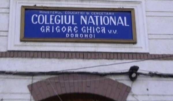 Colegiul National Grigore Ghica Dorohoi