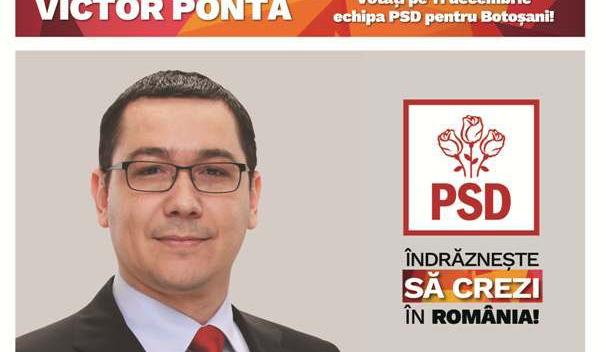 Flyer Ponta si candidati