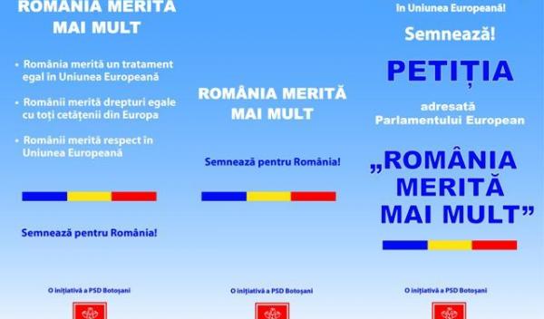 petitie_Romania merita mai mult