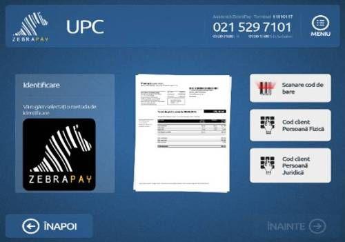 UPC - terminale ZebraPay