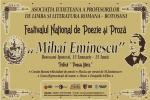 Mihai Eminescu - Festivalul National de Poezie si Proza