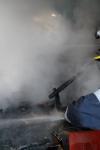 Incendiu la o anexă gospodărească, din Botoșani