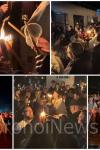 Slujba de Înviere 2025: Mii de credincioși din Dorohoi și împrejurimi au luat Lumina Sfântă – FOTO