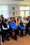 Polițiștii de siguranță școlară - activități în cadrul campaniei „Tăcerea e tot violență! Vocea ta e soluția”