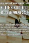 Zilele Bibliotecii Județene „Mihai Eminescu” Botoșani – o săptămână plină de cărți, povești și creativitate 143 de ani de lectură publică la Botoșani!