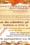 „Toamna în cântec și culoare” - Festival Concurs Regional  de Creație și Interpretare la Școala Gimnazială „A.I.Cuza” Dorohoi