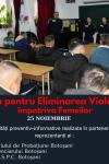 Activități preventive desfășurate de polițiști cu ocazia Zilei Internaționale pentru Eliminarea Violenței Împotriva Femeilor