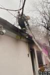 Incendiu provocat de un scurtcircuit într-o casă din Botoșani