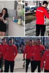 Jucătorii Cluburilor Juniorul și Gloria Dorohoi au împărțit trandafiri doamnelor și domnișoarelor de ziua lor