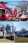 Bărbat în stare gravă preluat de elicopterul SMURD de la Dorohoi