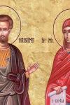 SINAXAR – 19 Martie – Sfinţii Mucenici Hrisant şi Daria, Claudiu şi Ilaria