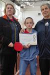 Elevă de la Școala Profesională Specială „Ion Pillat” Dorohoi premiată la ONSS – Tenis de masă