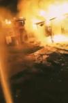 Incendiu violent. O casă și o anexă cuprinse de flăcări în localitatea Poiana, orașul Flămânzi