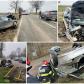 Patru persoane rănite după două accidente produse între Brăiești și Văculești și la intrarea în Săveni