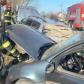 Două autoturisme implicate într-un accident rutier produs în urmă cu puțin timp - FOTO