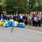 Zeci de angajați ai Consiliului Județean Botoșani, ADI Ecoproces și ADI Aqua au ecologizat Drumul Mănăstirilor - FOTO