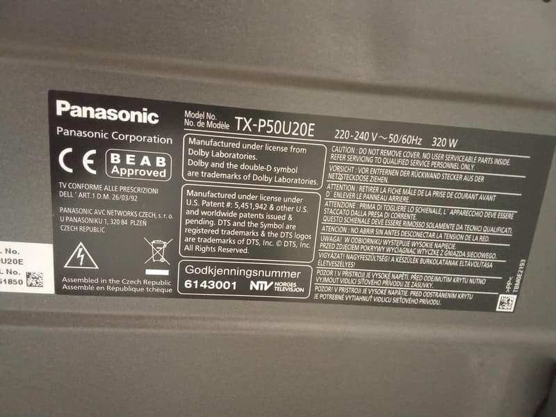 Vând televizor Panasonic - 1
