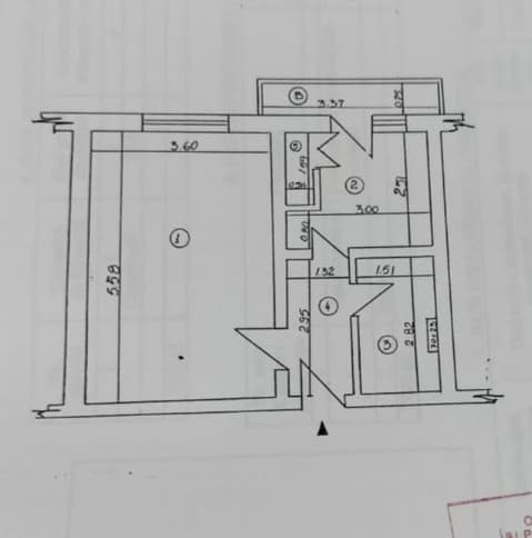Vând apartament cu 1 cameră decomandat, 35,36 mp + încăpere suplimentară | Etaj 2 | Dorohoi - 1