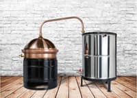 Vând instalație de inox pentru făcut țuică